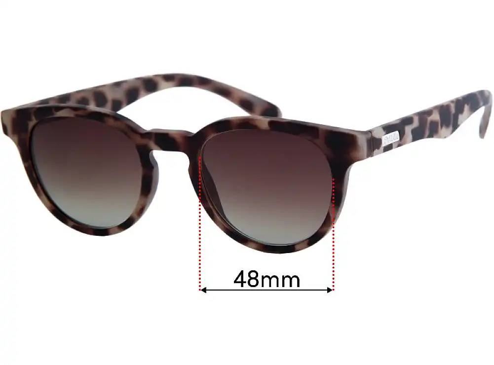 Sunglass Fix Lentes de Repuesto para Childe Fennel - 48mm Wide Sunglass Fix Lentes de Repuesto para Childe Fennel - 48mm Wide