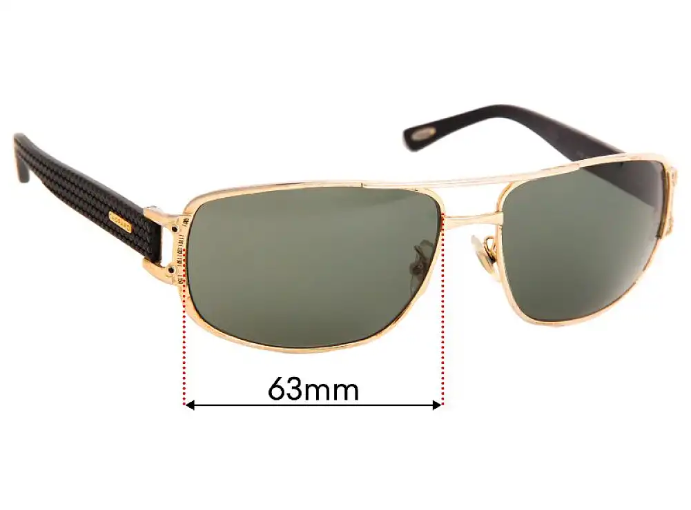 Sunglass Fix Lentes de Repuesto para Chopard SCH 905 - 63mm Wide Sunglass Fix Lentes de Repuesto para Chopard SCH 905 - 63mm Wide