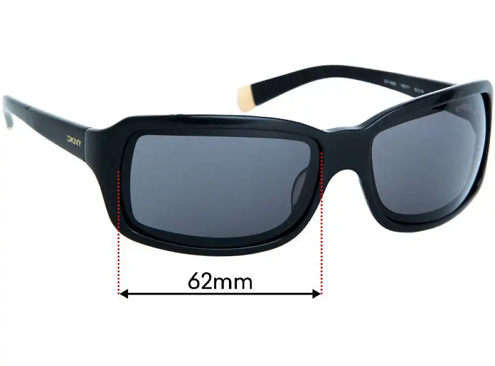 Sunglass Fix Lentes de Repuesto para DKNY DY4002 - 62mm Wide Sunglass Fix Lentes de Repuesto para DKNY DY4002 - 62mm Wide