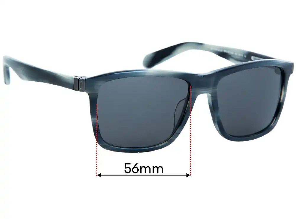 Sunglass Fix Lentes de Repuesto para Dragon Dan DR518S - 56mm Wide Sunglass Fix Lentes de Repuesto para Dragon Dan DR518S - 56mm Wide