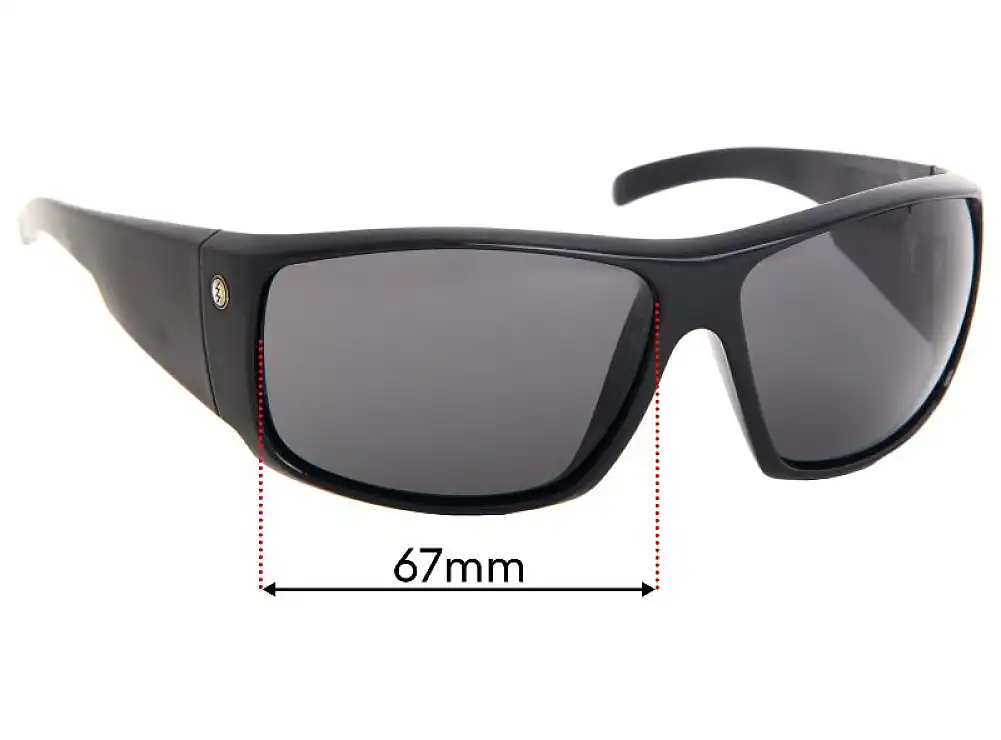 Sunglass Fix Lentes de Repuesto para Electric Backbone - 67mm Wide Sunglass Fix Lentes de Repuesto para Electric Backbone - 67mm Wide