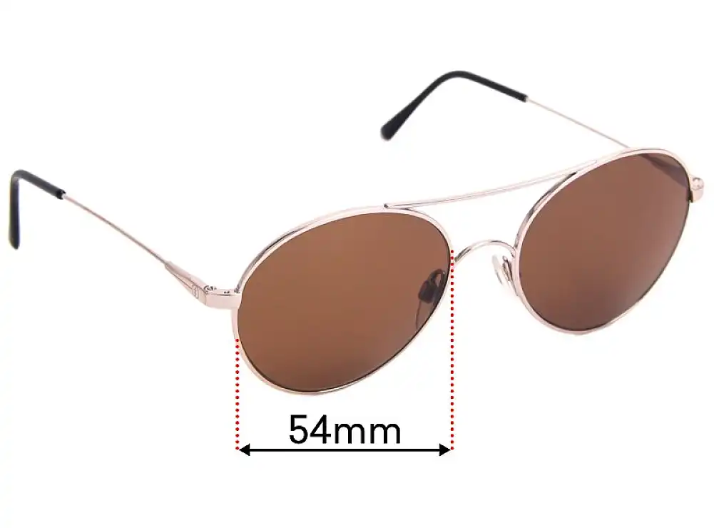 Sunglass Fix Lentes de Repuesto para Electric Huxley - 54mm Wide Sunglass Fix Lentes de Repuesto para Electric Huxley - 54mm Wide