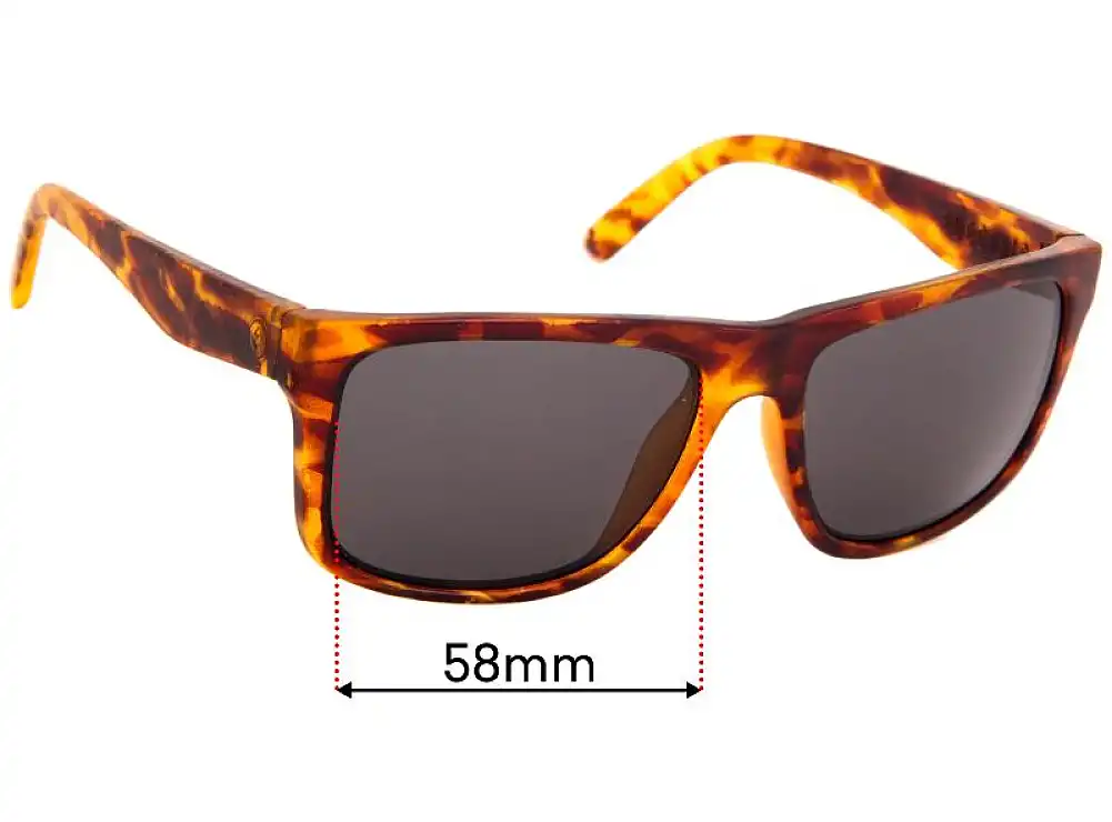Sunglass Fix Lentes de Repuesto para Electric Swingarm XL - 58mm Wide Sunglass Fix Lentes de Repuesto para Electric Swingarm XL - 58mm Wide