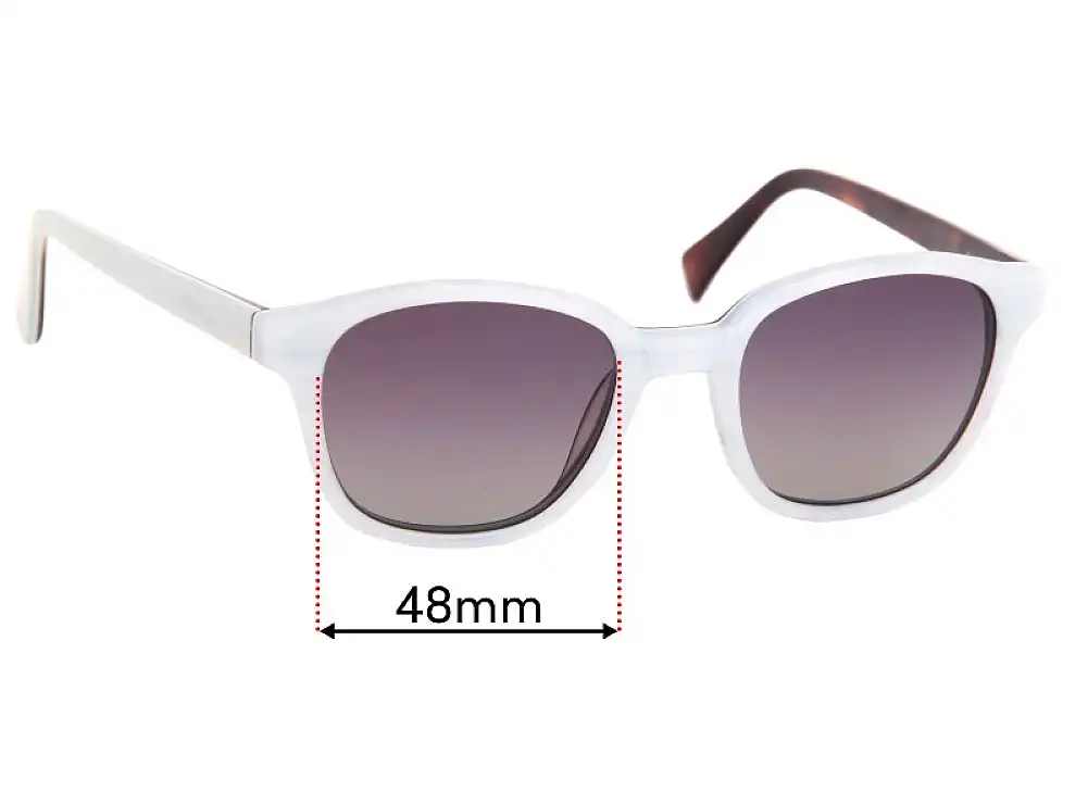 Sunglass Fix Lentes de Repuesto para Epokhe Ostra - 48mm Wide Sunglass Fix Lentes de Repuesto para Epokhe Ostra - 48mm Wide
