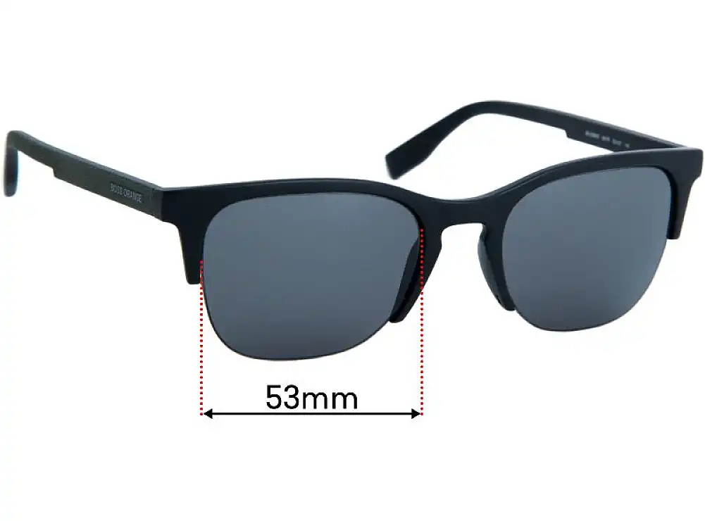 Sunglass Fix Lentes de Repuesto para Hugo Boss BO 0290/S - 53mm Wide Sunglass Fix Lentes de Repuesto para Hugo Boss BO 0290/S - 53mm Wide