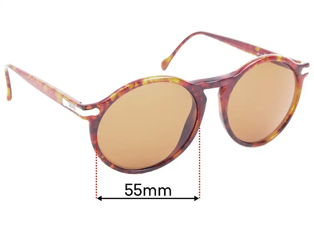 Sunglass Fix Lentes de Repuesto para Hugo Boss By Carrera 5160 Large - 55mm Wide Sunglass Fix Lentes de Repuesto para Hugo Boss By Carrera 5160 Large - 55mm Wide
