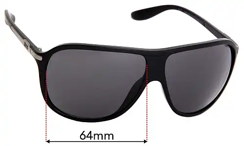 Sunglass Fix Lentes de Repuesto para Marc by Marc Jacobs MMJ106/S - 64mm Wide Sunglass Fix Lentes de Repuesto para Marc by Marc Jacobs MMJ106/S - 64mm Wide
