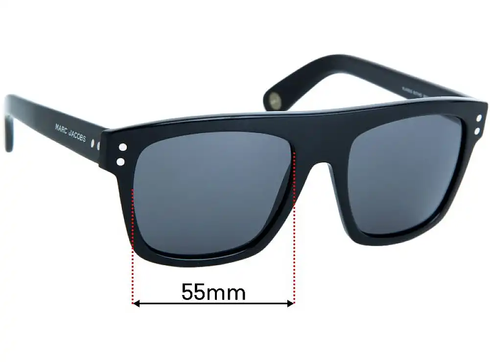 Sunglass Fix Lentes de Repuesto para Marc by Marc Jacobs MJ 406/S - 55mm Wide Sunglass Fix Lentes de Repuesto para Marc by Marc Jacobs MJ 406/S - 55mm Wide