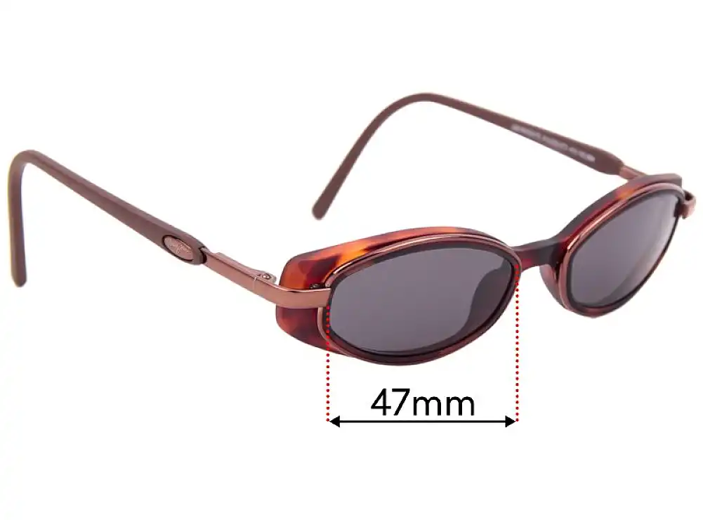 Sunglass Fix Lentes de Repuesto para Maui Jim MJ124 Hana - 47mm Wide Sunglass Fix Lentes de Repuesto para Maui Jim MJ124 Hana - 47mm Wide