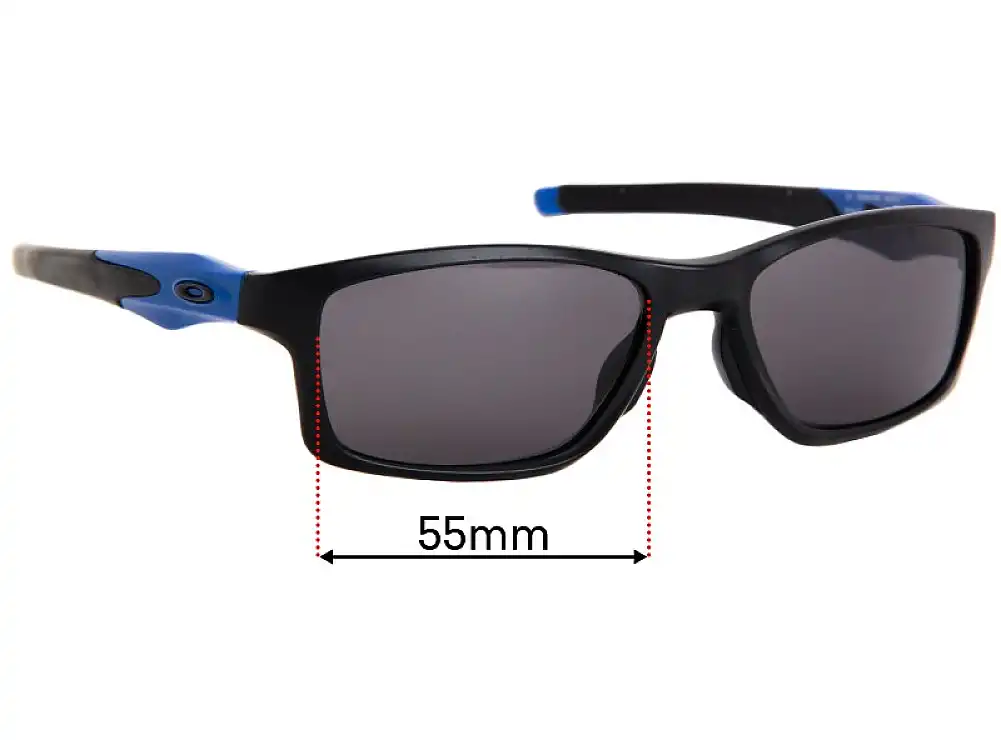 Sunglass Fix Lentes de Repuesto para Oakley Crosslink OX8090 - 55mm Wide Sunglass Fix Lentes de Repuesto para Oakley Crosslink OX8090 - 55mm Wide