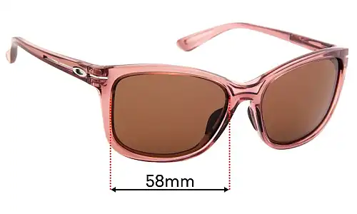 Sunglass Fix Lentes de Repuesto para Oakley Drop In OO9232 - 58mm Wide Sunglass Fix Lentes de Repuesto para Oakley Drop In OO9232 - 58mm Wide