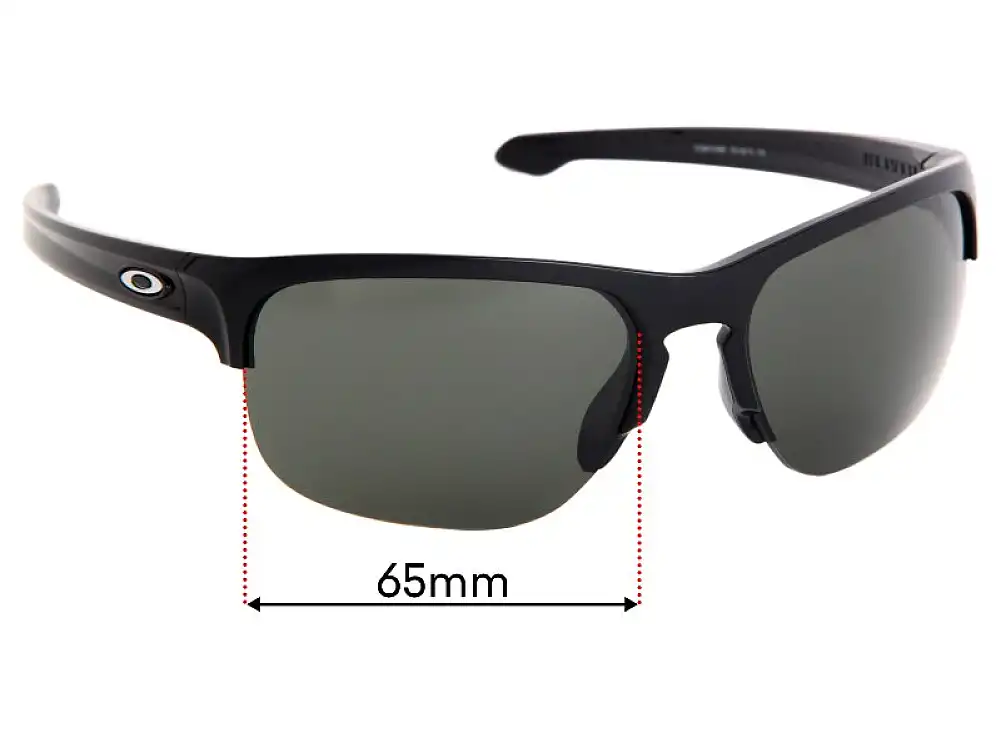 Sunglass Fix Lentes de Repuesto para Oakley Sliver Edge OO9413 - 65mm Wide Sunglass Fix Lentes de Repuesto para Oakley Sliver Edge OO9413 - 65mm Wide