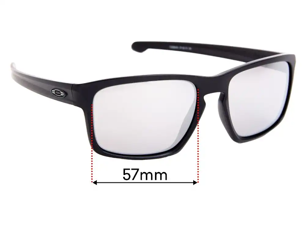 Sunglass Fix Lentes de Repuesto para Oakley Sliver OO9262 - 57mm Wide Sunglass Fix Lentes de Repuesto para Oakley Sliver OO9262 - 57mm Wide