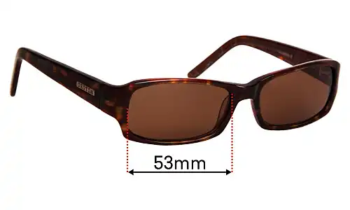 Sunglass Fix Lentes de Repuesto para Oroton Pacific - 53mm Wide Sunglass Fix Lentes de Repuesto para Oroton Pacific - 53mm Wide