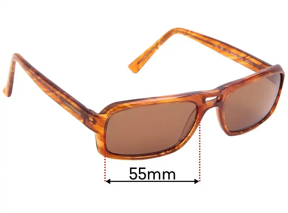 Sunglass Fix Lentes de Repuesto para Pierre Cardin PC6086/S - 55mm Wide Sunglass Fix Lentes de Repuesto para Pierre Cardin PC6086/S - 55mm Wide