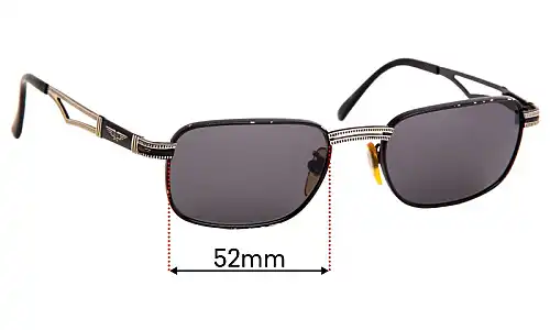 Sunglass Fix Lentes de Repuesto para Police Unknown - 52mm Wide Sunglass Fix Lentes de Repuesto para Police Unknown - 52mm Wide