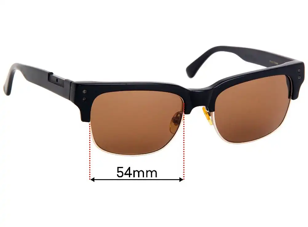 Sunglass Fix Lentes de Repuesto para Raen Underwood - 54mm Wide Sunglass Fix Lentes de Repuesto para Raen Underwood - 54mm Wide