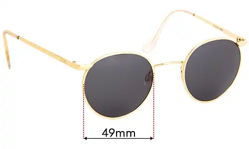 Sunglass Fix Lentes de Repuesto para Randolph Engineering P3 - 49mm Wide Sunglass Fix Lentes de Repuesto para Randolph Engineering P3 - 49mm Wide