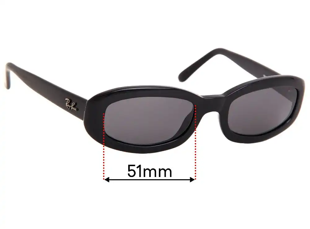 Sunglass Fix Lentes de Repuesto para Ray-Ban RB2111 Rituals - 51mm Wide Sunglass Fix Lentes de Repuesto para Ray-Ban RB2111 Rituals - 51mm Wide