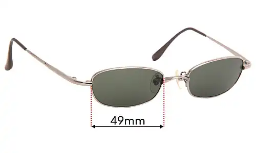 Sunglass Fix Lentes de Repuesto para Ray-Ban RB3152 - 49mm Wide Sunglass Fix Lentes de Repuesto para Ray-Ban RB3152 - 49mm Wide