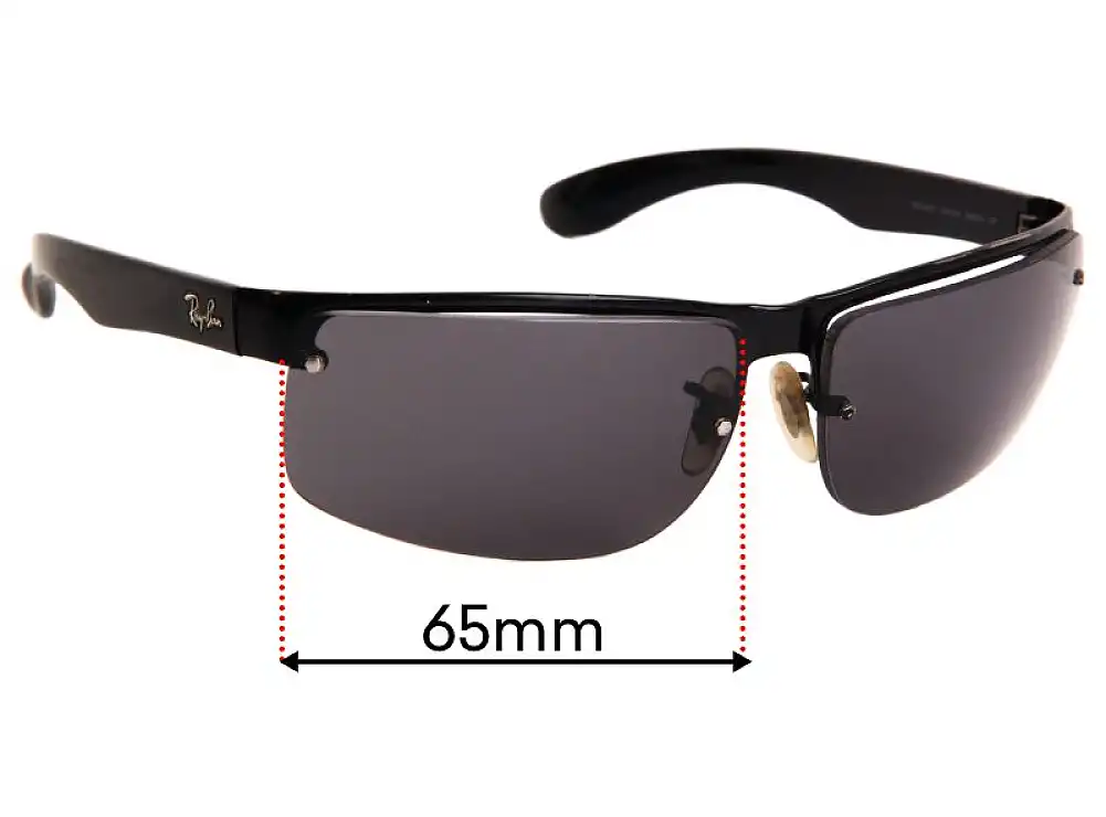 Sunglass Fix Lentes de Repuesto para Ray-Ban RB3403 - 65mm Wide Sunglass Fix Lentes de Repuesto para Ray-Ban RB3403 - 65mm Wide