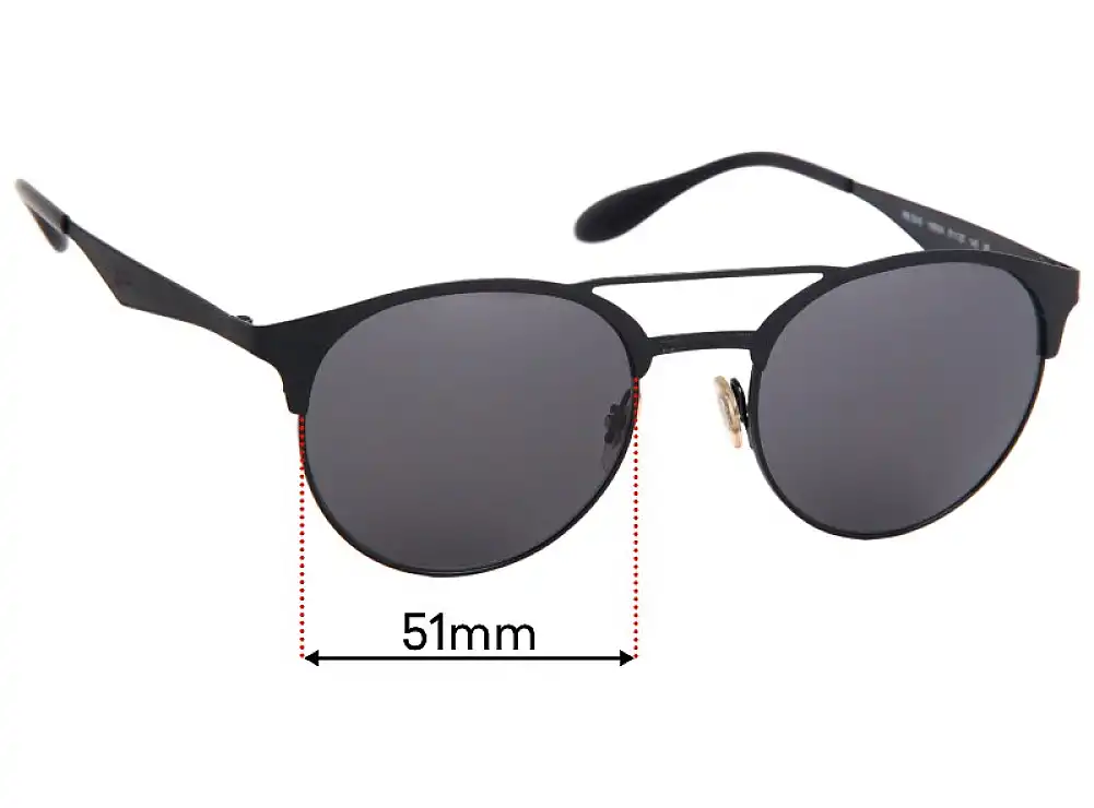 Sunglass Fix Lentes de Repuesto para Ray-Ban RB3545 - 51mm Wide Sunglass Fix Lentes de Repuesto para Ray-Ban RB3545 - 51mm Wide