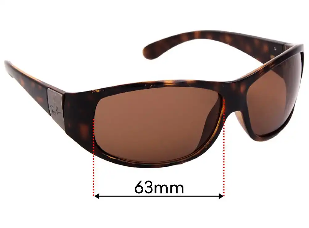 Sunglass Fix Lentes de Repuesto para Ray-Ban RB4110 - 63mm Wide Sunglass Fix Lentes de Repuesto para Ray-Ban RB4110 - 63mm Wide