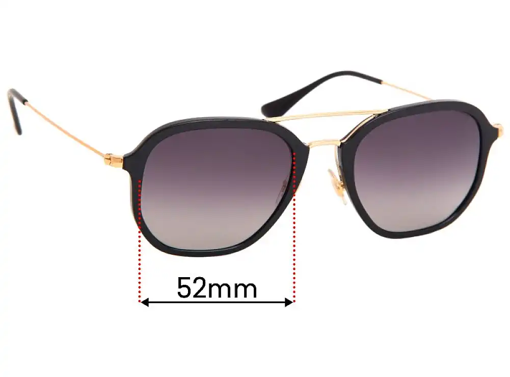 Sunglass Fix Lentes de Repuesto para Ray-Ban RB4273 - 52mm Wide Sunglass Fix Lentes de Repuesto para Ray-Ban RB4273 - 52mm Wide