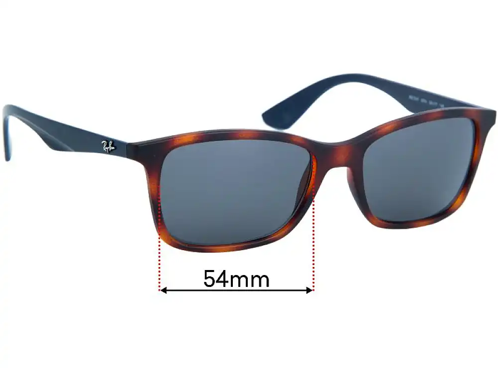 Sunglass Fix Lentes de Repuesto para Ray-Ban RB7047 - 54mm Wide Sunglass Fix Lentes de Repuesto para Ray-Ban RB7047 - 54mm Wide