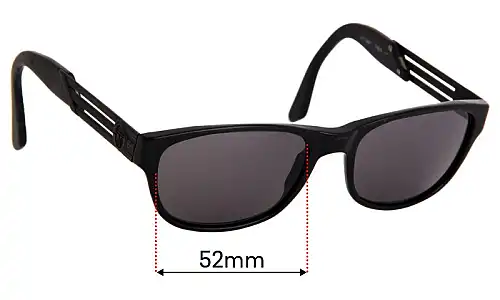 Sunglass Fix Lentes de Repuesto para Sergio Tacchini ST 1525-S - 52mm Wide Sergio Tacchini ST 1525-S Lentes de Repuesto 52mm wide