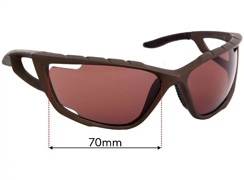 Sunglass Fix Lentes de Repuesto para Specialized Divide - 70mm Wide Sunglass Fix Lentes de Repuesto para Specialized Divide - 70mm Wide