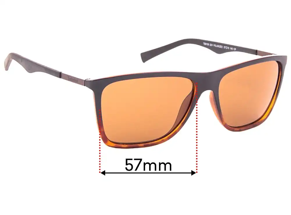 Sunglass Fix Lentes de Repuesto para Timberland TB9108 - 57mm Wide Sunglass Fix Lentes de Repuesto para Timberland TB9108 - 57mm Wide
