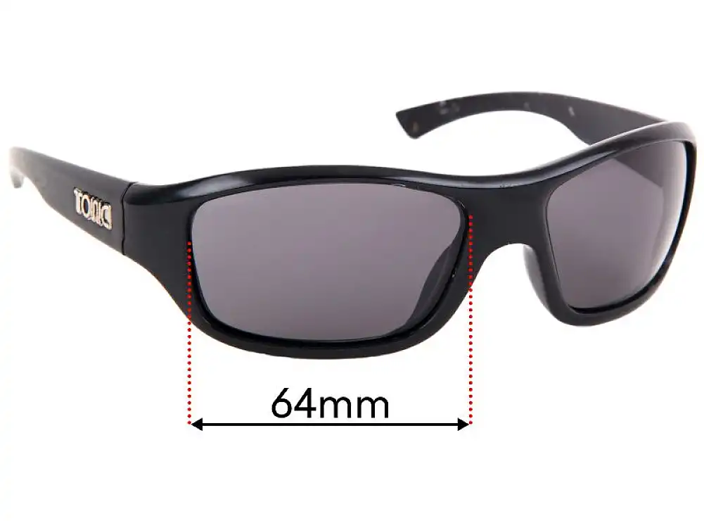 Sunglass Fix Lentes de Repuesto para Tonic EVO - 64mm Wide Sunglass Fix Lentes de Repuesto para Tonic EVO - 64mm Wide