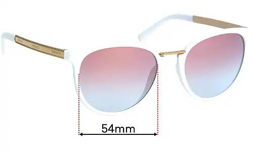 Sunglass Fix Lentes de Repuesto para Versace MOD 4366 - 54mm Wide Sunglass Fix Lentes de Repuesto para Versace MOD 4366 - 54mm Wide