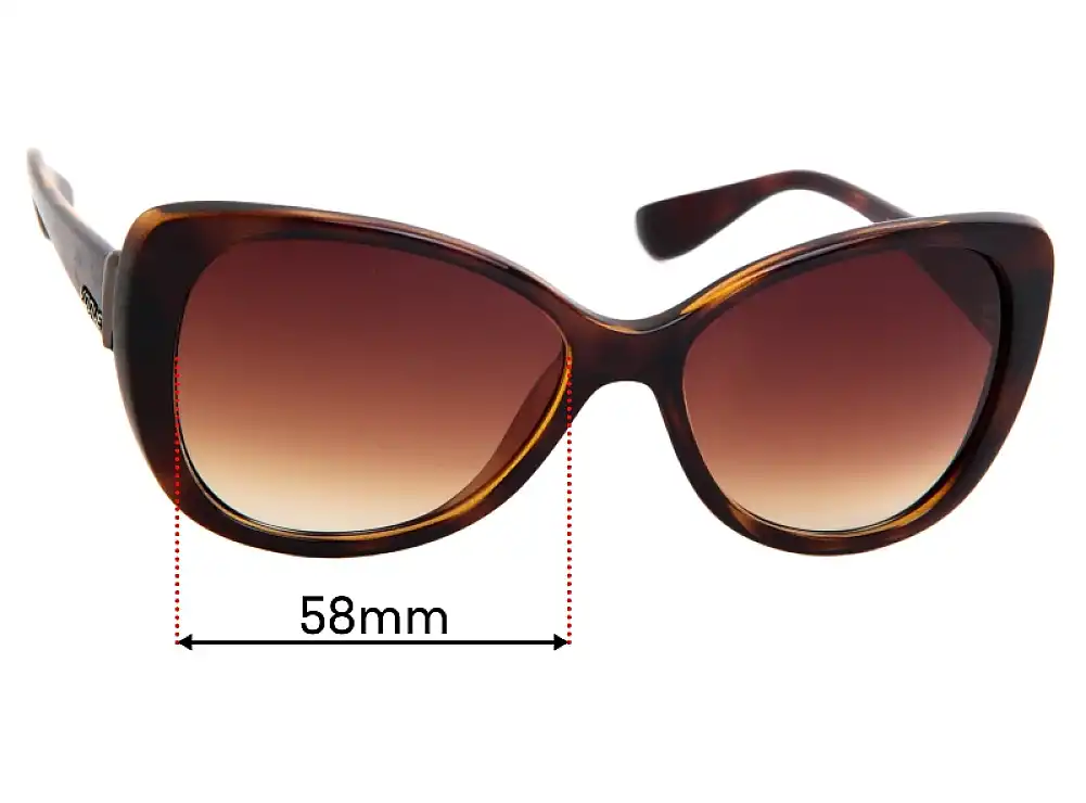 Sunglass Fix Lentes de Repuesto para Vogue VO 2819-S - 58mm Wide Sunglass Fix Lentes de Repuesto para Vogue VO 2819-S - 58mm Wide