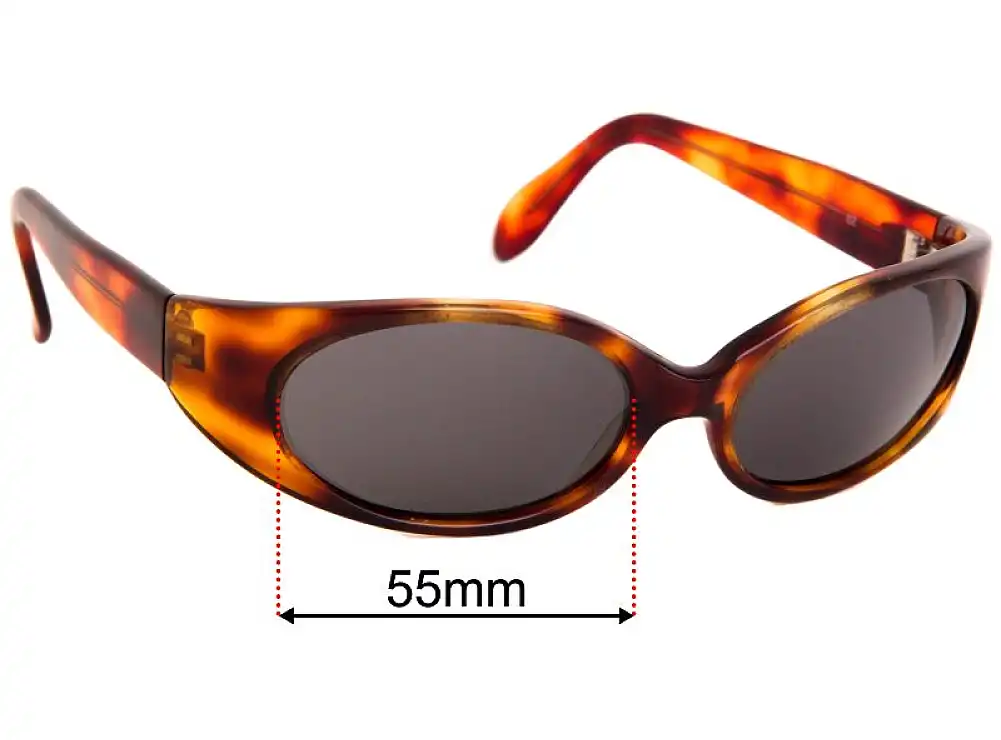 Sunglass Fix Lentes de Repuesto para Bolle 1518 - 55mm Wide Sunglass Fix Lentes de Repuesto para Bolle 1518 - 55mm Wide