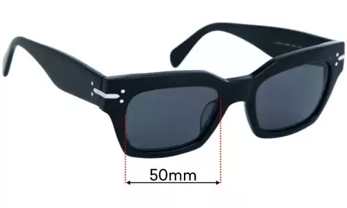 Sunglass Fix Lentes de Repuesto para Celine CL 41070/S - 50mm Wide Sunglass Fix Lentes de Repuesto para Celine CL 41070/S - 50mm Wide