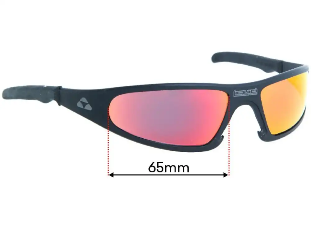 Sunglass Fix Lentes de Repuesto para Liquid Eyewear Player - 65mm Wide Sunglass Fix Lentes de Repuesto para Liquid Eyewear Player - 65mm Wide