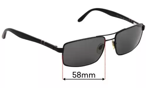 Sunglass Fix Lentes de Repuesto para Persol 2355-S - 58mm Wide Sunglass Fix Lentes de Repuesto para Persol 2355-S - 58mm Wide
