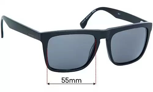 Sunglass Fix Lentes de Repuesto para Quiksilver QS Sun Rx 111 - 55mm Wide Sunglass Fix Lentes de Repuesto para Quiksilver QS Sun Rx 111 - 55mm Wide