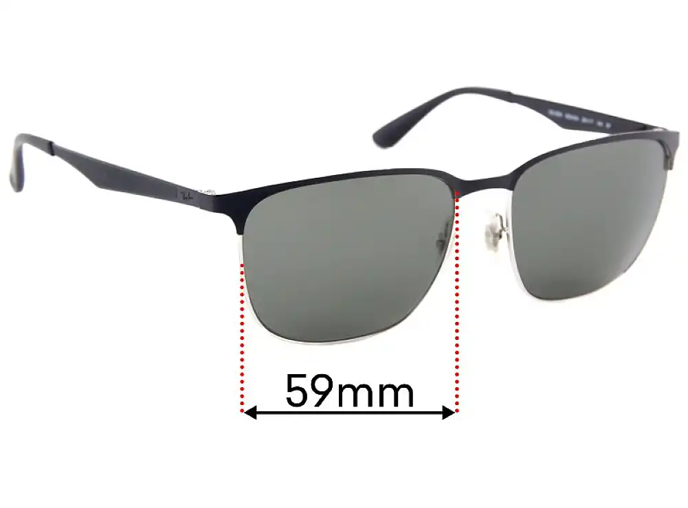 Ray Ban RB3569 Replacement Lenses 59mm Ray Ban RB3569 Replacement Lenses 59mm
