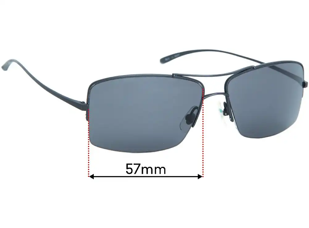 Sunglass Fix Lentes de Repuesto para Sama Slam - 57mm Wide Sunglass Fix Lentes de Repuesto para Sama Slam - 57mm Wide