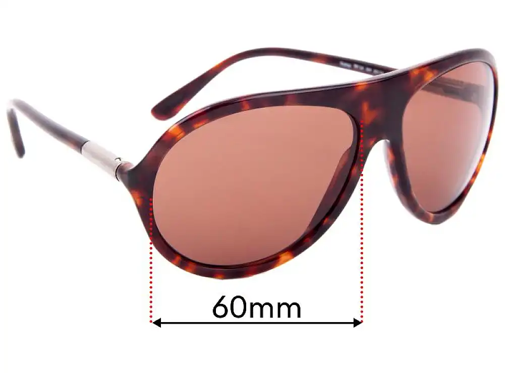 Sunglass Fix Lentes de Repuesto para Tom Ford TF134 - 60mm Wide Sunglass Fix Lentes de Repuesto para Tom Ford TF134 - 60mm Wide
