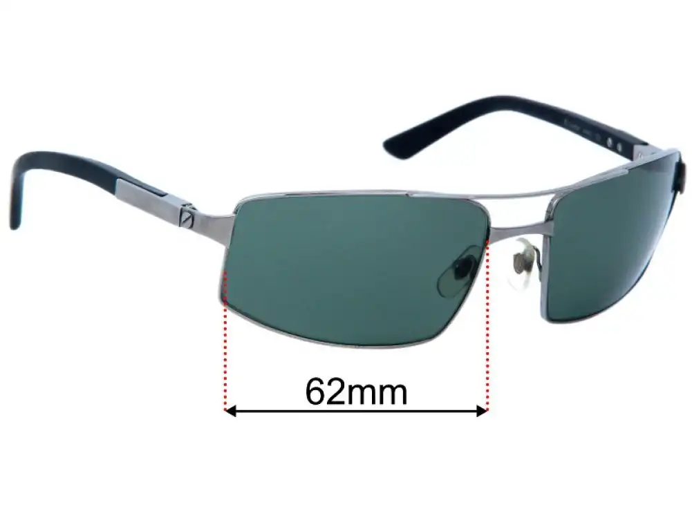 Sunglass Fix Lentes de Repuesto para Cartier 120 - 62mm Wide Sunglass Fix Lentes de Repuesto para Cartier 120 - 62mm Wide