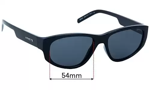 Sunglass Fix Lentes de Repuesto para Arnette DÆMON AN4269 - 54mm Wide Arnette DÆMON AN4269 Lentes de Repuesto 54mm wide