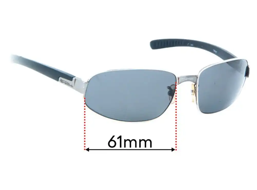 Sunglass Fix Lentes de Repuesto para Bolle Mingo 10706 - 64mm Wide Sunglass Fix Lentes de Repuesto para Bolle Mingo 10706 - 64mm Wide