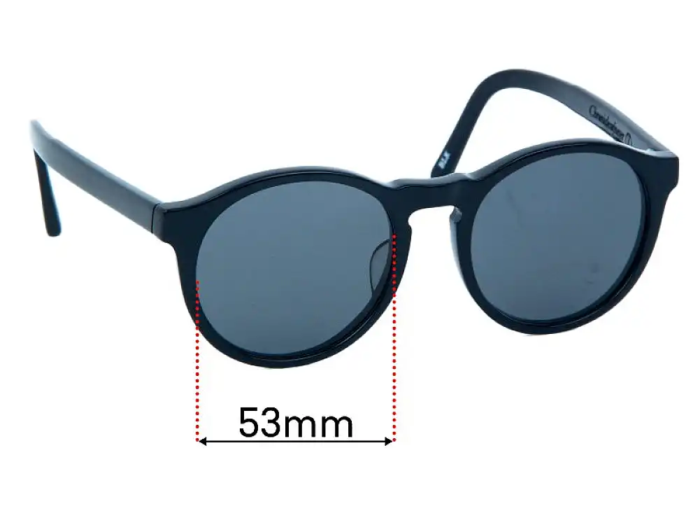 Sunglass Fix Lentes de Repuesto para Chronicles of Never Panacea - 53mm Wide Sunglass Fix Lentes de Repuesto para Chronicles of Never Panacea - 53mm Wide