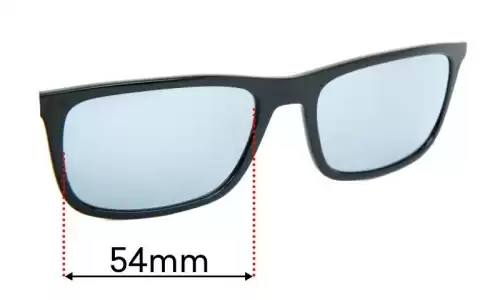 Sunglass Fix Lentes de Repuesto para Emporio Armani EA5042 CLIP ON - 54mm Wide Emporio Armani EA5042 CLIP ON Lentes de Repuesto 54mm wide