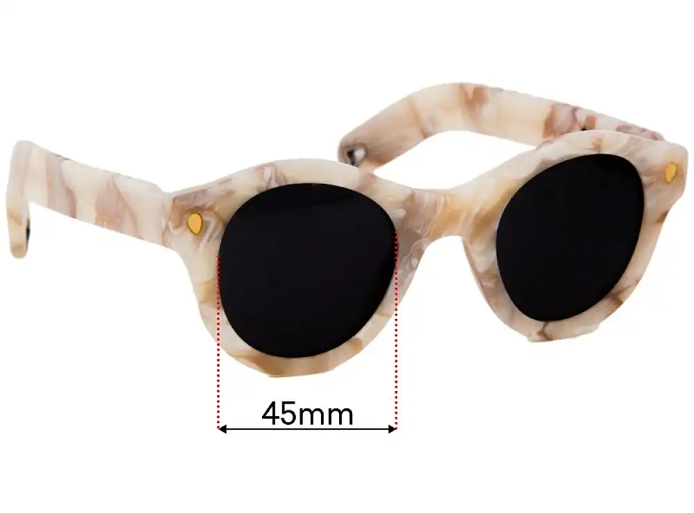 Sunglass Fix Lentes de Repuesto para Lucy Folk Short & Sweet - 45mm Wide Sunglass Fix Lentes de Repuesto para Lucy Folk Short & Sweet - 45mm Wide