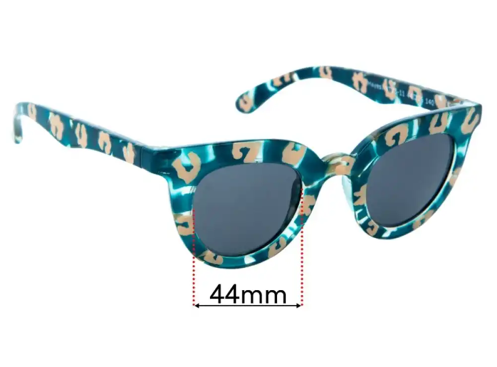 Sunglass Fix Lentes de Repuesto para Mr. Boho Hayes - 44mm Wide Sunglass Fix Lentes de Repuesto para Mr. Boho Hayes - 44mm Wide